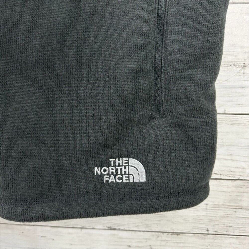 The North Face‎ Mens Dark Gray Fleece Vest Size XL Full zip - Picture 2 of 10